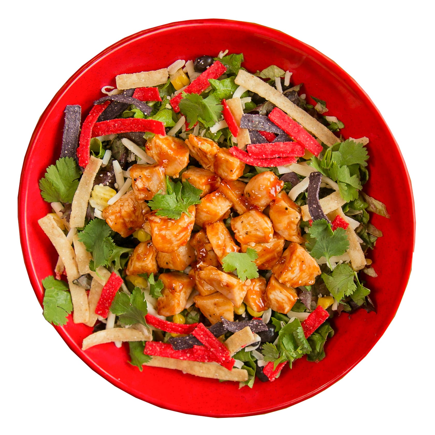 Crushed Red BBQ Chicken Urban Crafted Salad Crushed Red BBQ Chicken Urban Crafted Salad