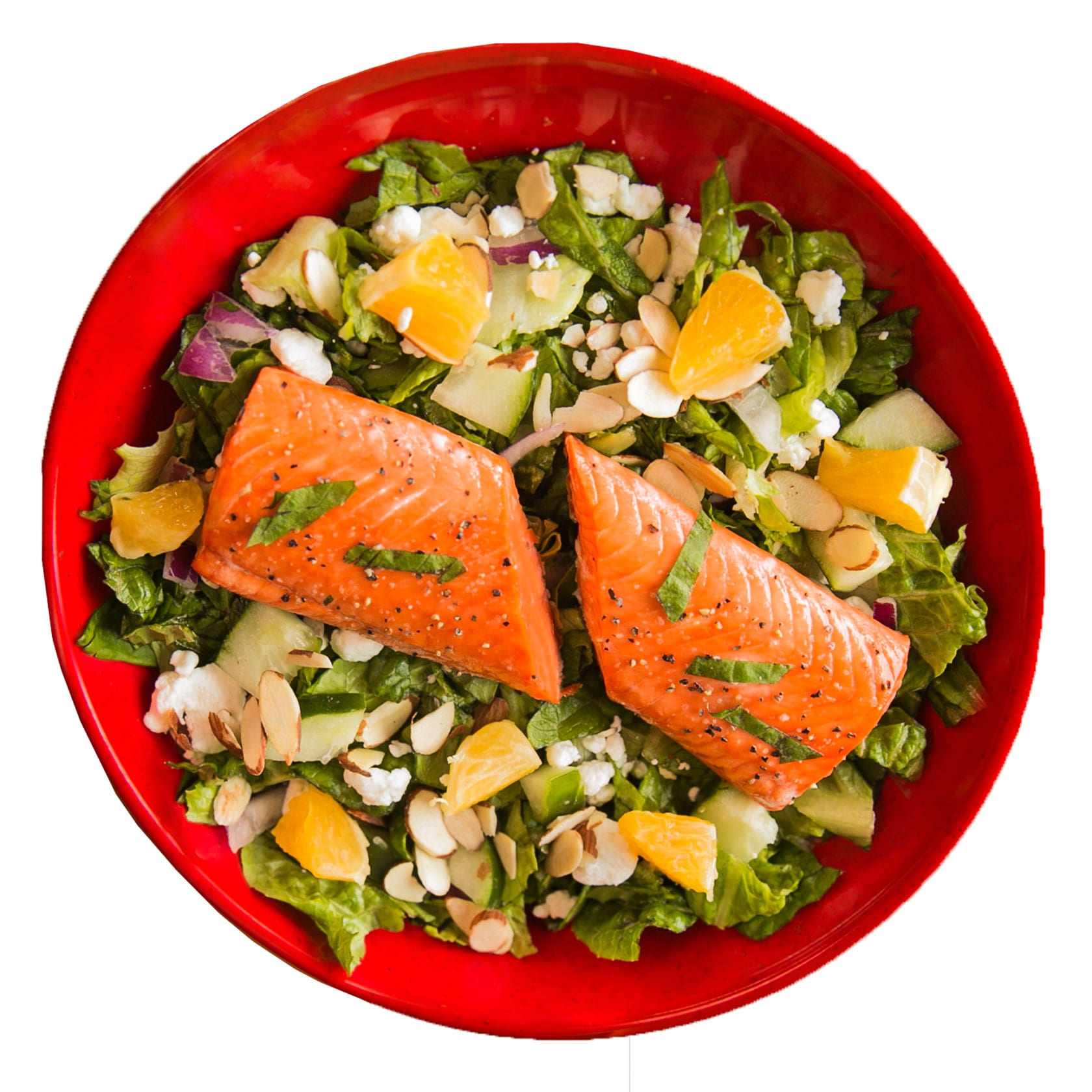 Crushed Red Wild Spring Salmon Urban Crafted Salad Crushed Red Wild Spring Salmon Urban Crafted Salad