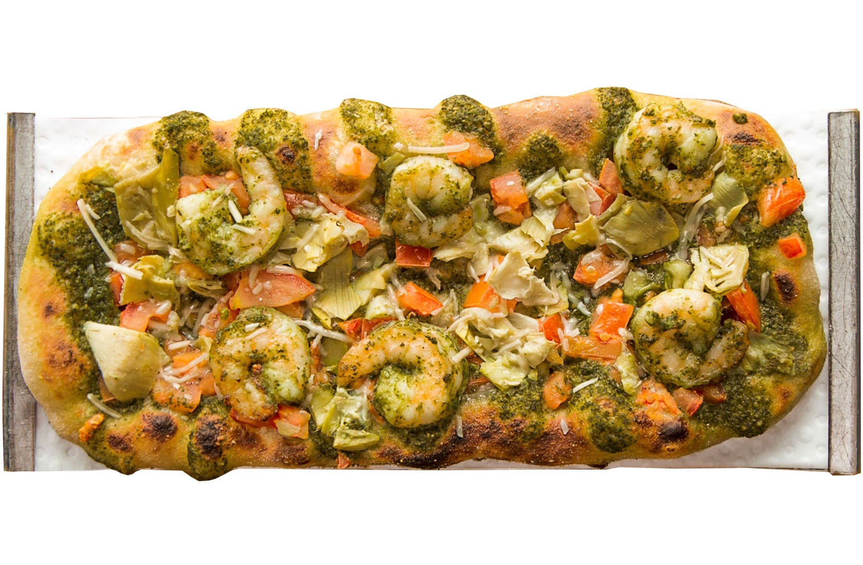 Crushed Red Shrimp Artichoke Urban Crafted Pizza Crushed Red Shrimp Artichoke Urban Crafted Pizza