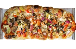 Crushed Red Fire Roasted Veggie Urban Crafted Pizza